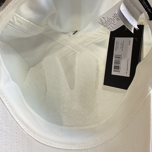 Kate Spade White Bow Baseball Cap NWT - Picture 4 of 7